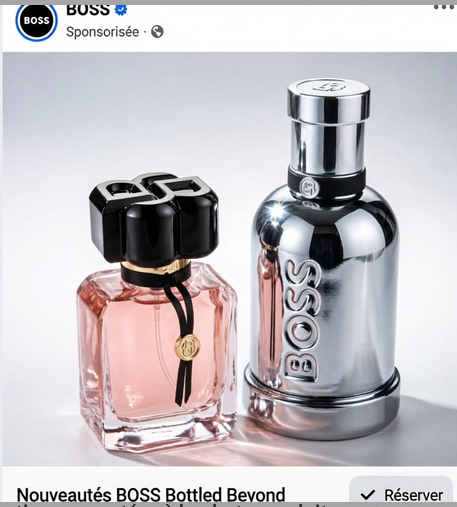 Échantillon gratuit BOSS Bottled Beyond pour homme ou femme via une campagne Facebook ciblée.png