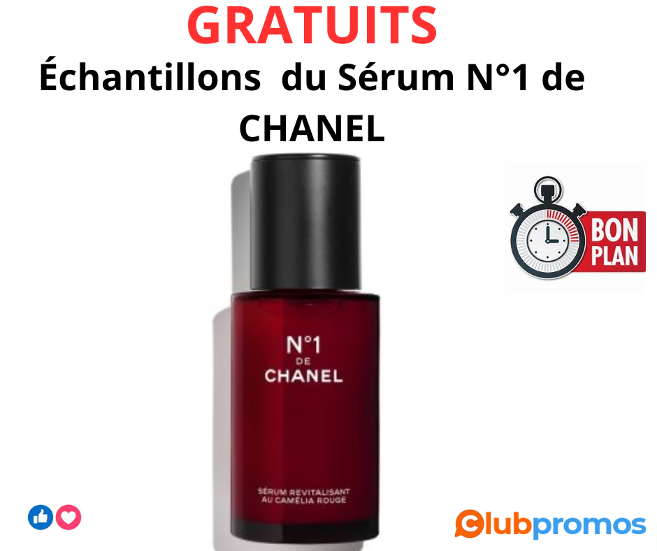 Échantillons Gratuits du Sérum N°1 de CHANEL.png