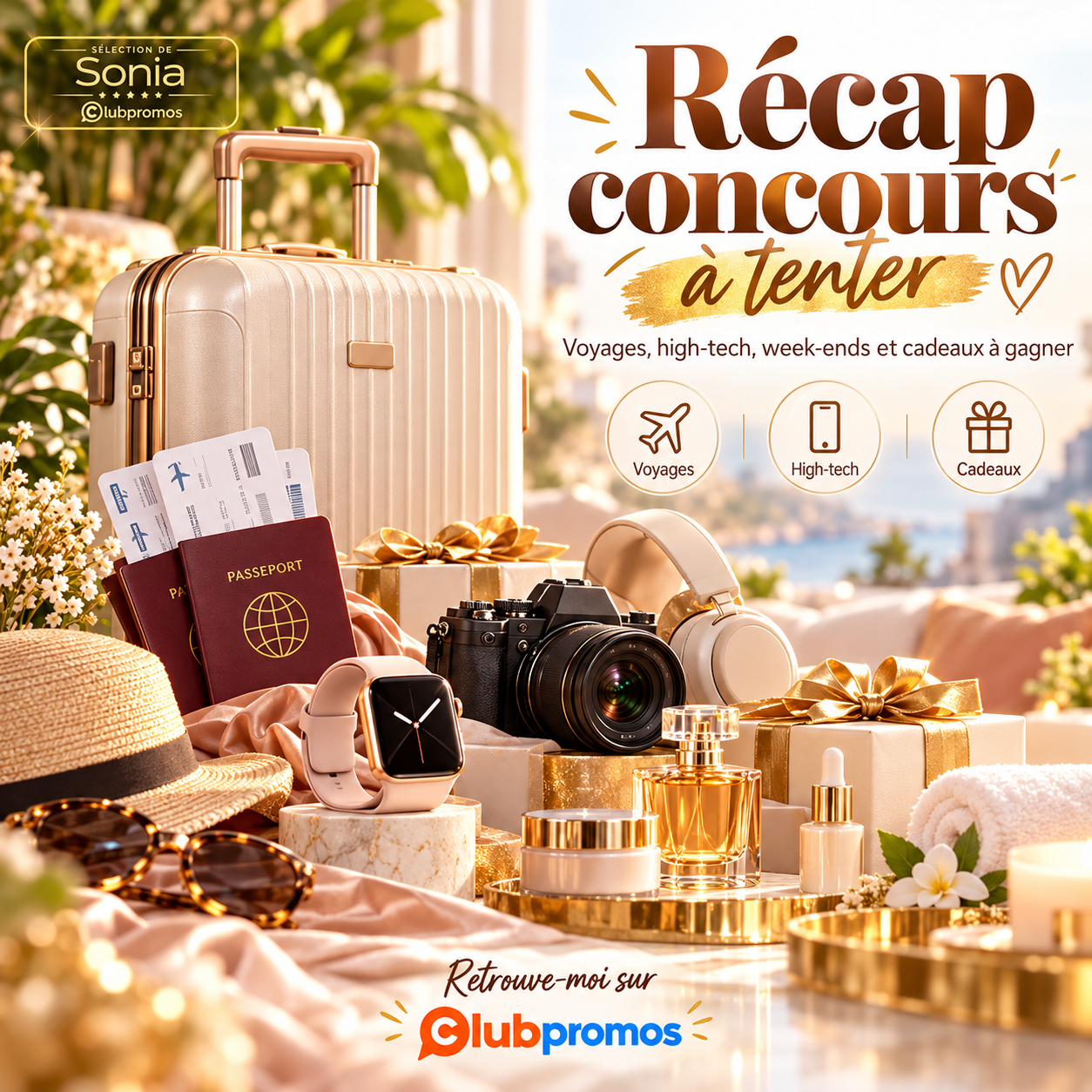 10 gros concours à tenter en octobre 2026 avec voyage à Macao, Montréal, week-ends Spa, high-tech et cadeaux à gagner