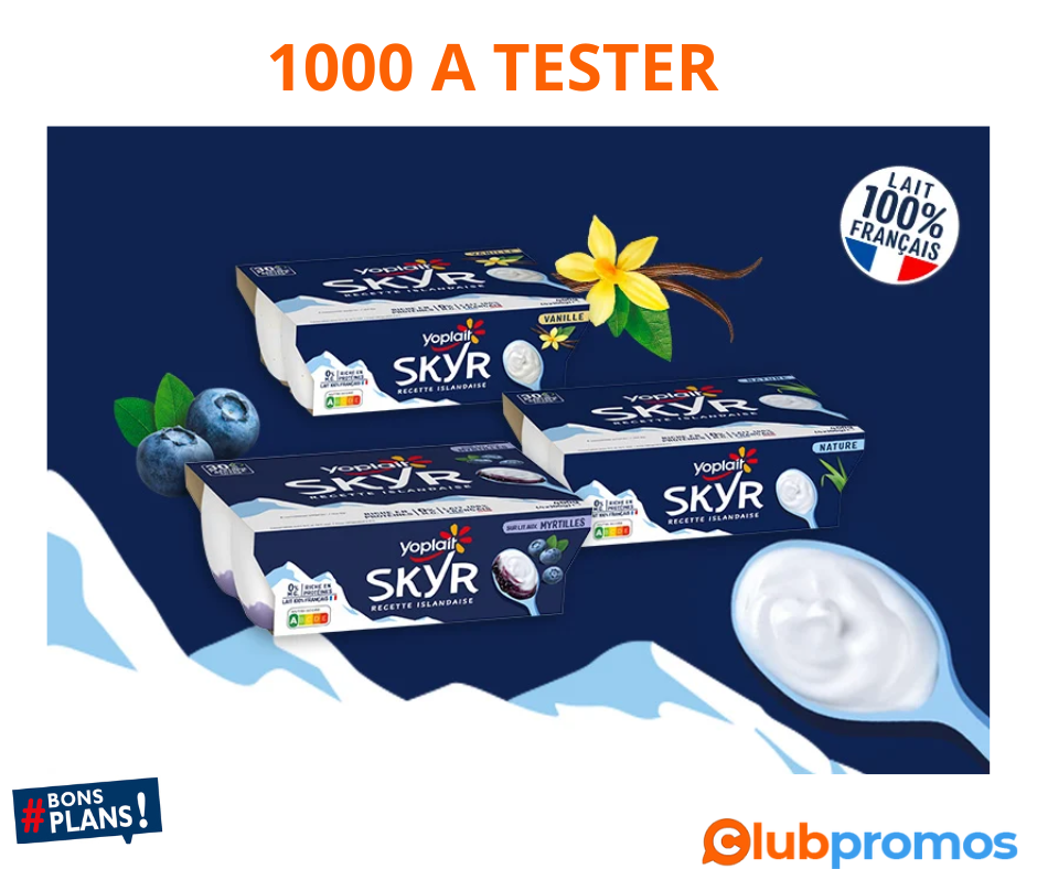 1000 produits Yoplait Skyr à tester gratuitement .png