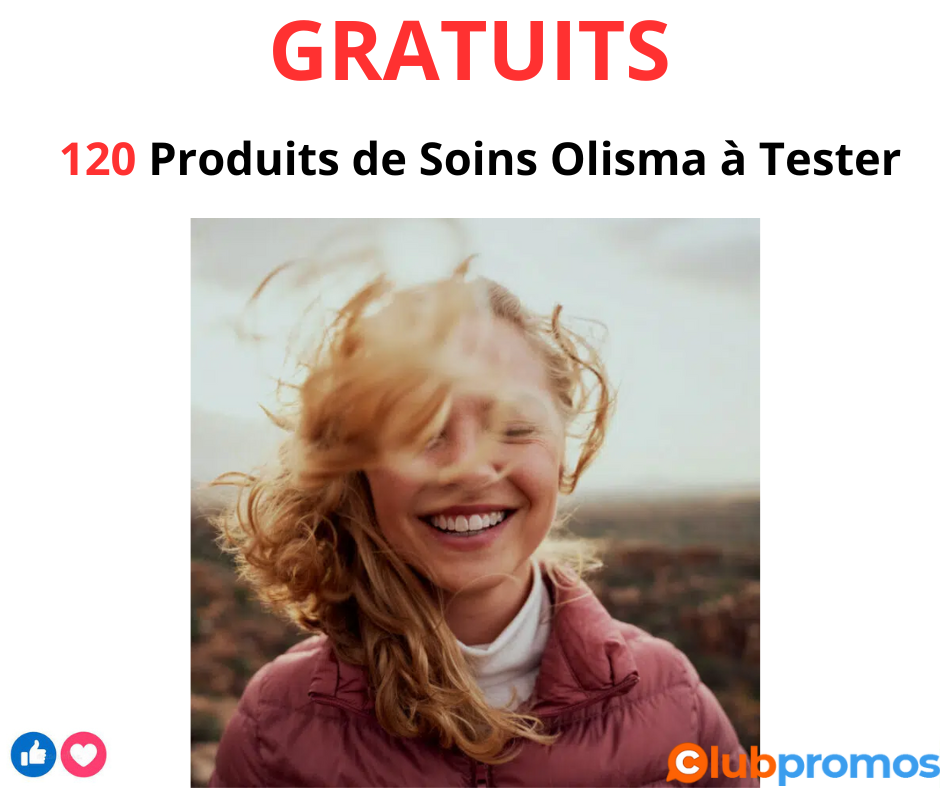 120 Produits gratuit soins Olisma tester gratuitement.png