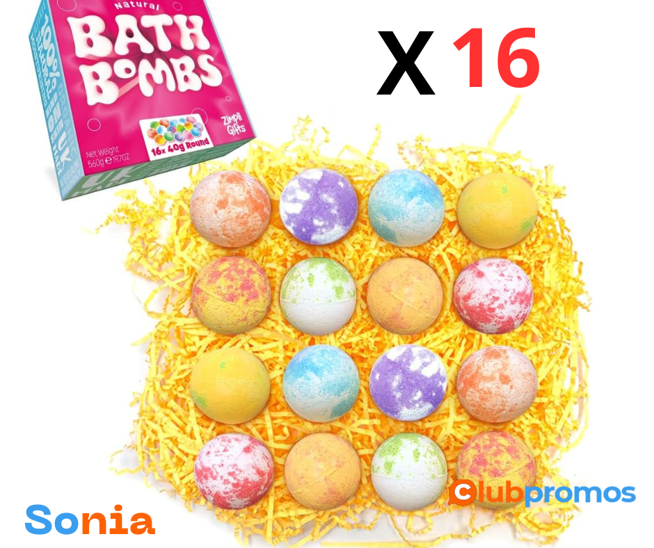 16 x Coffret de Bombes de Bain pour la Fête des Mères et la Saint Valentin de Zimpli .png
