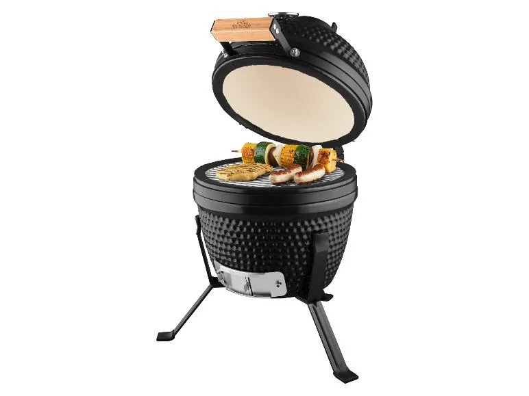 Mini barbecue kamado en céramique GRILLMEISTER de chez Lidl – bon plan grillades petit format à prix réduit