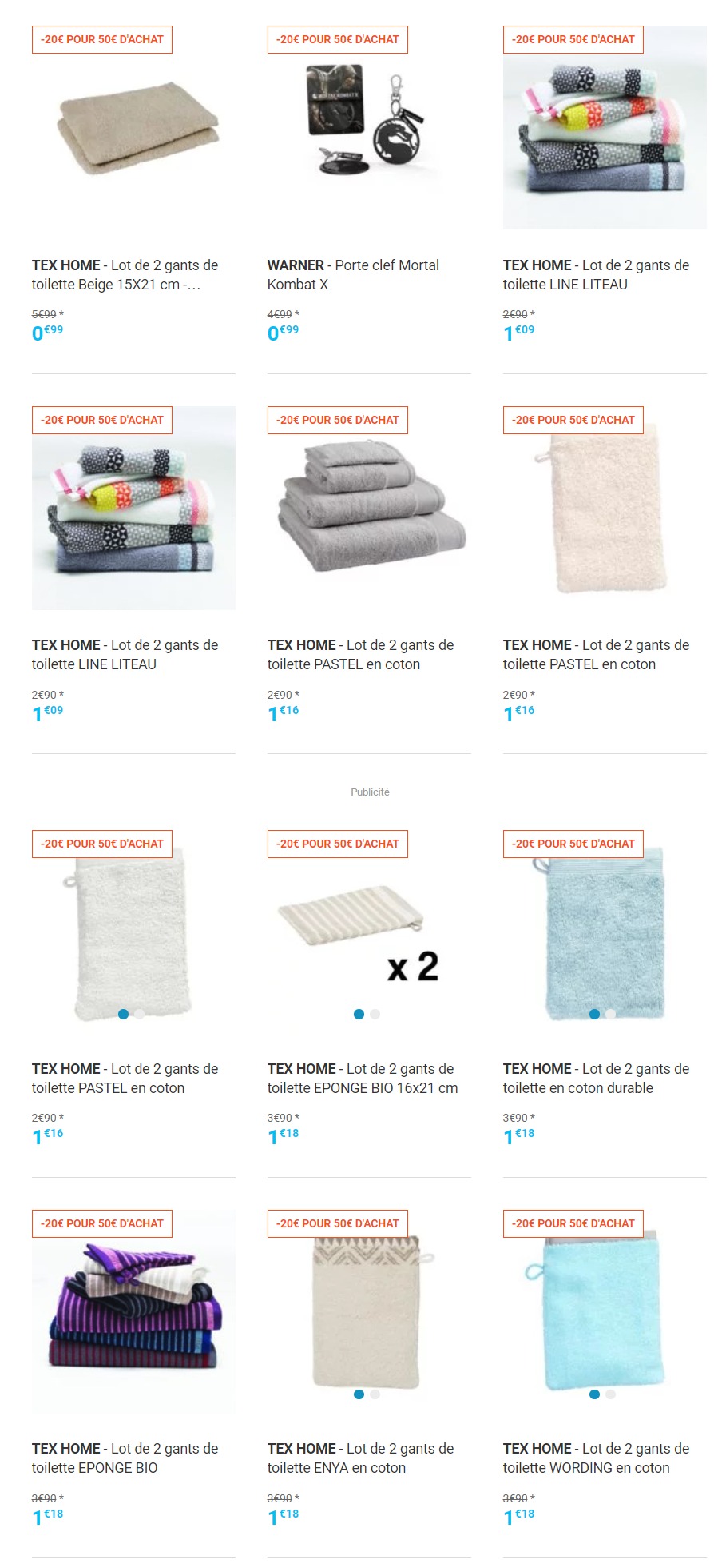 20€ offerts pour 50€ d achat sur une sélection petit prix   Rue Du Commerce.jpg