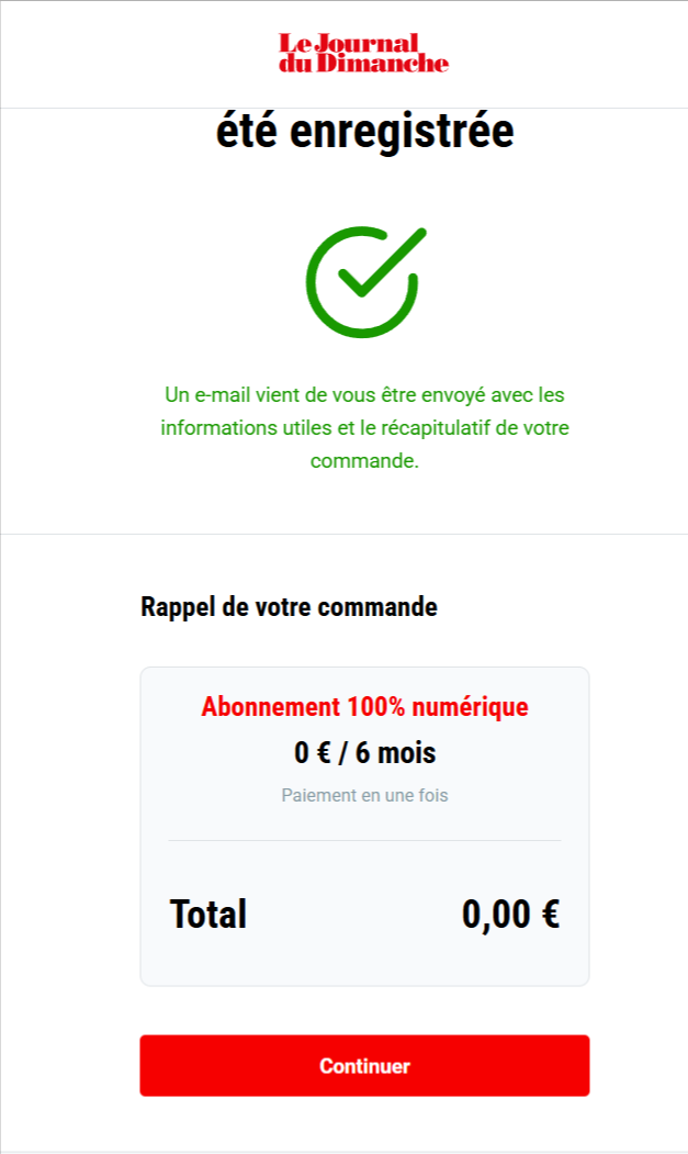 Visuel de l'abonnement gratuit au JDD & JDNEWS pendant 6 mois