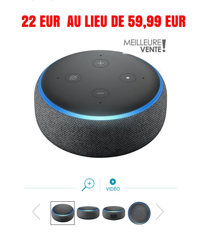 Amazon Echo Dot 3 Noir Assistant vocal Boulanger.jpg Amazon Echo Dot 3 Noir Assistant vocal Boulanger.jpg