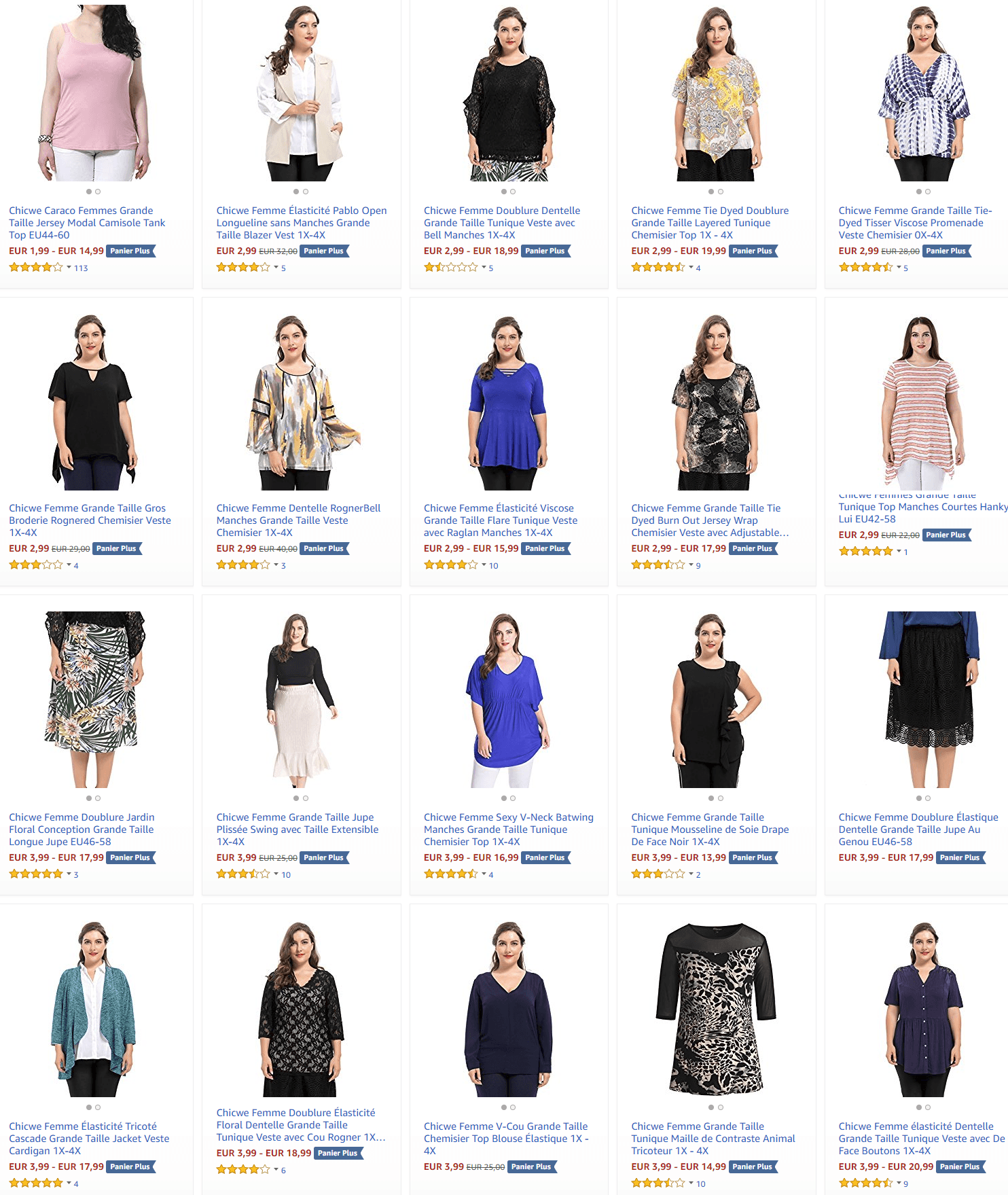 Amazon fr   chicwe   Vêtements.png