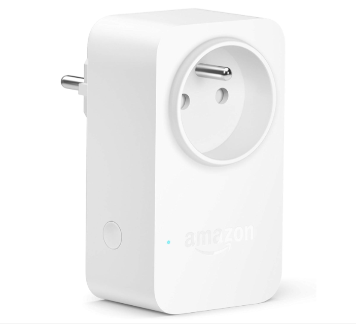 Prise connectée Amazon Smart Plug avec Alexa, contrôle vocal, Wi-Fi 2,4 GHz