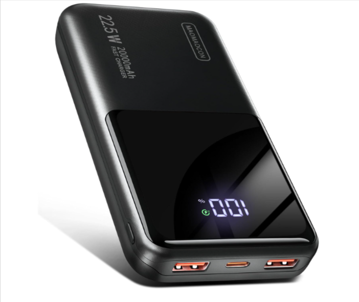 PowerBank_20000mAh_22-5W_USB-C_PD3_QC4_LCD_Noire