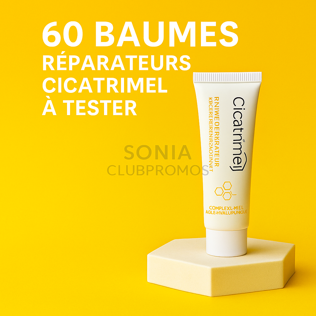  Baume Réparateur Cicatrimel Alvadiem gratuit à tester – soin dermo‑cosmétique apicole pour cicatrices, tatouages, post‑laser, peau irritée
