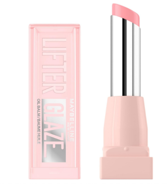 Baume Lifter Glaze Maybelline pas cher – Brillance lèvres, hydratation acide hyaluronique, effet glossy, teintes variées – Offre à 6,99€