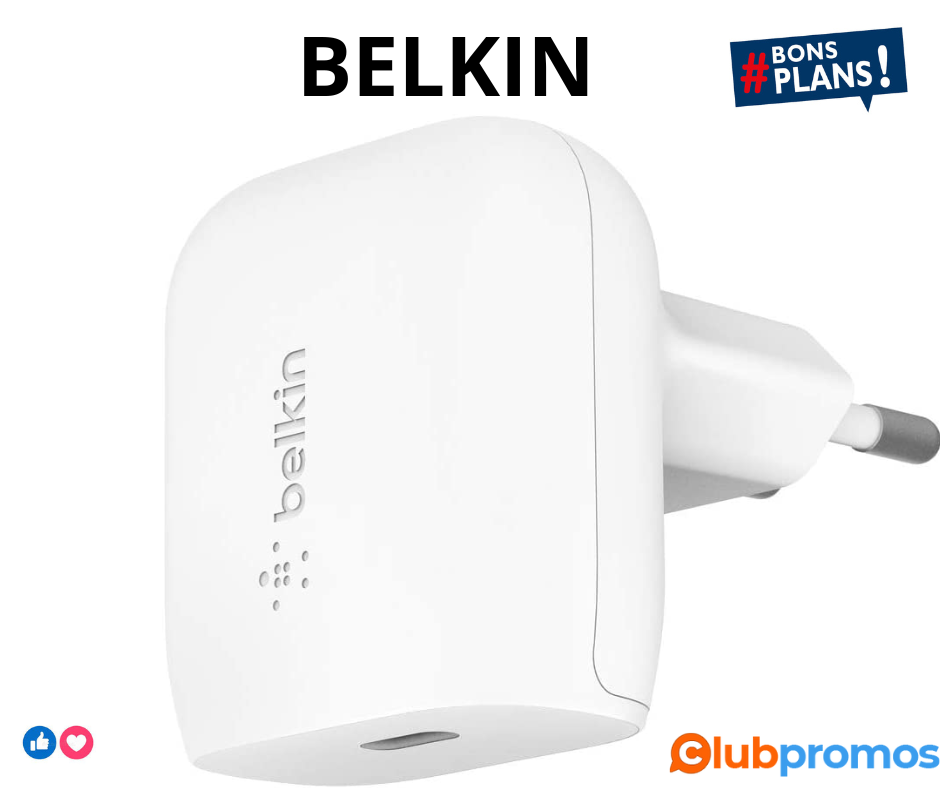 Belkin Chargeur secteur USB-C 20 W (iPhone 1414 Plus, 14 Pro, 14 Pro Max, 13, 13 mini, 13 ProP...png