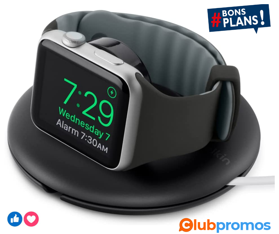 Belkin Station de recharge portative pour Apple Watch Series SE, 7, 6, 5, 4, 3, 2, 1 .png