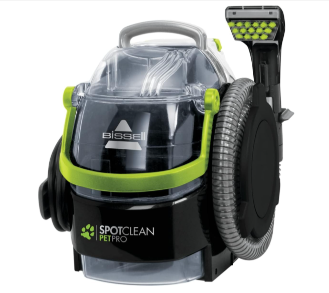 Aspirateur Bissell SpotClean Pet Pro pour animaux – Nettoyeur puissant 750W pour tissus, voiture et tapis – Technologie double réservoir et outils anti-taches – Bon plan Amazon