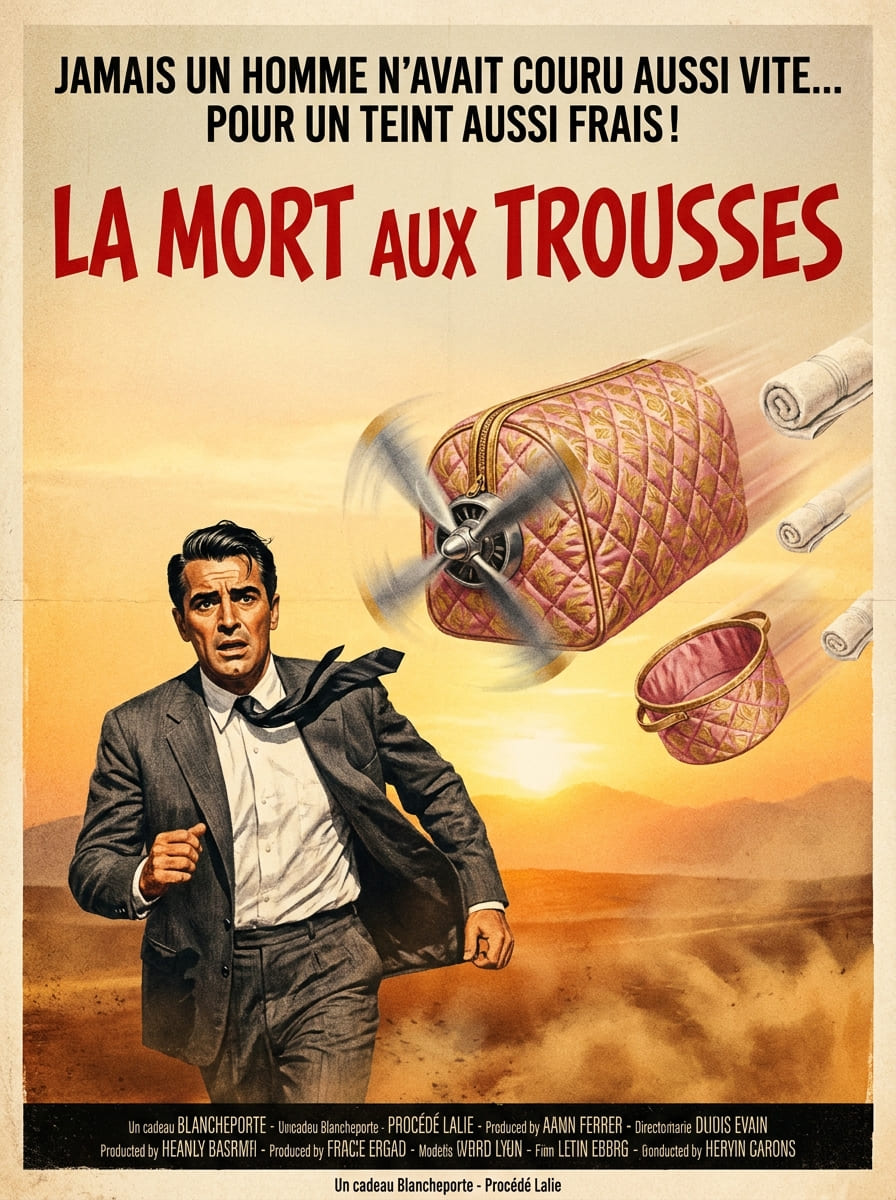 blancheporte-la-mort-aux-trousses-man-running-from-flying-toiletries-20260829.jpeg