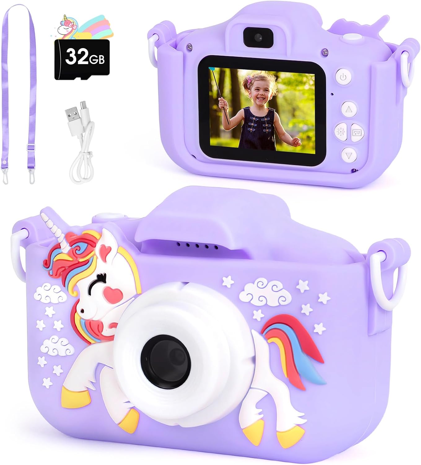 bon plan aiskding Appareil Photo Numériques Enfant, 2.0 Pouces Numérique, HD 1080P Caméra Vidé...jpg