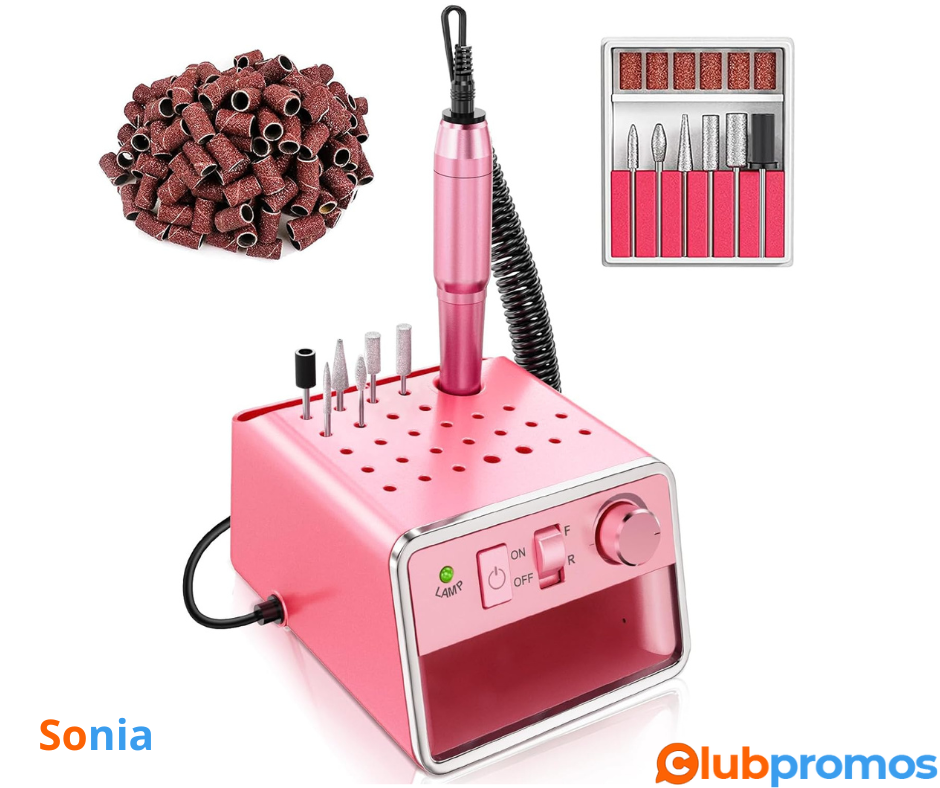 Bon Plan Amazon ALLE'S Ponceuse pour Ongles,Ponceuse à ongles Professionnel Electrique, Comple...png