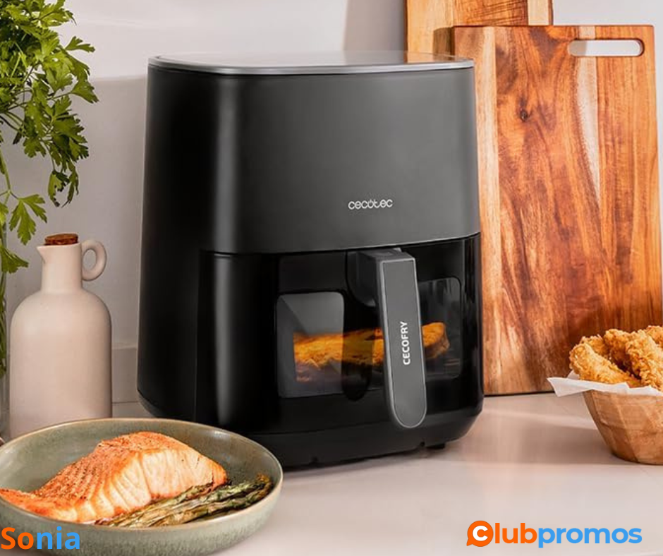 Bon Plan Amazon Cecotec Friteuse à Air sans Huile de 5,5 L Cecofry Fantastik Window 5500 Fenêt...png