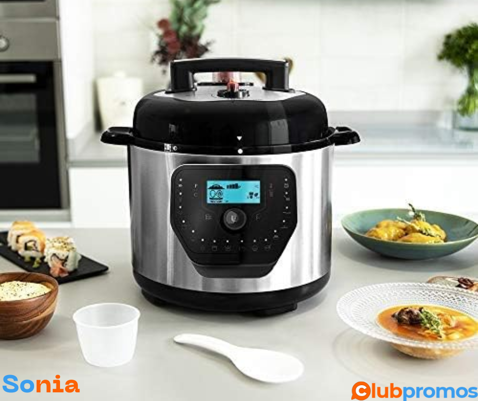bon plan amazon Cecotec Multicuiseur Ollas GM Modèle H Deluxe. 1000 W, Robot de cuisine multif...png
