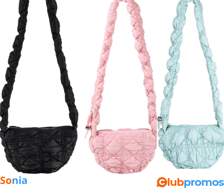 Bon Plan Amazon Comforso Sac Fourre-tout pour les femmes,Sac Nuage Plissé Sac à Bandoulière Dé...png