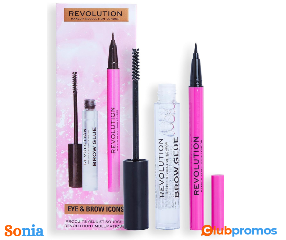 bon plan amazon Ensemble Cadeau Eye & Brow Icons de Revolution, Colle pour Sourcils & Eyeliner...png