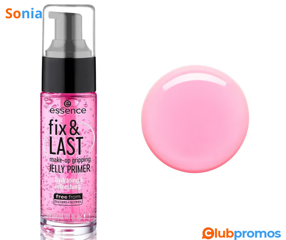 Bon plan Amazon Essence - Base Hydratante et Lissante Fix & Last Jelly Primer .png