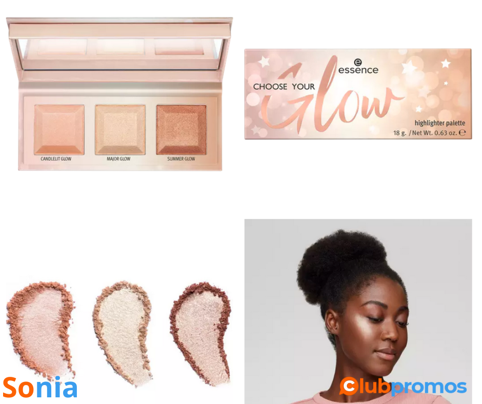 bon plan amazon Essence - Palette Highlighter Choose Your Glow - .png