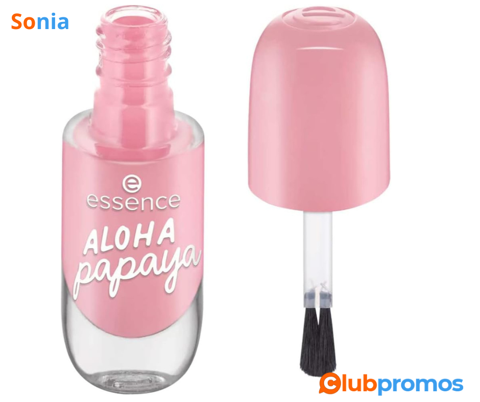 Bon Plan Amazon Essence - Vernis à Ongles Gel Nail Colour - 38 ALOHA Papaya .png