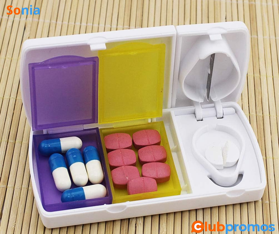 Bon plan amazon HEALLILY Comprimé Coupe Boîte Broyeur Médicaments Cutter Portable pour Voyage ...png