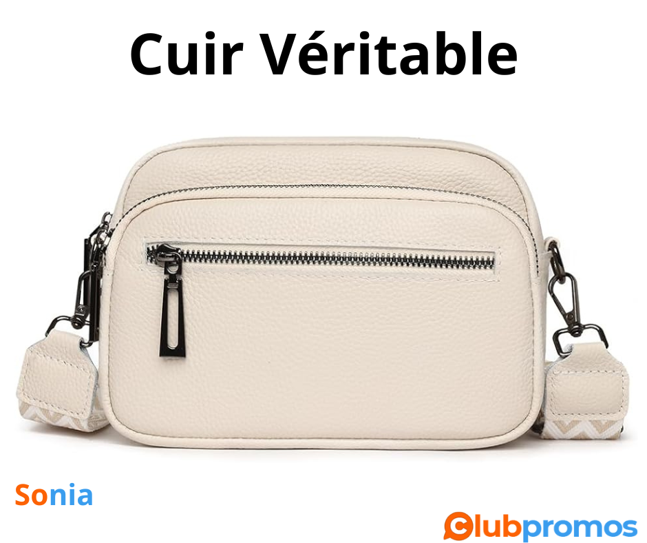 Bon plan amazon HICARRY Sac à bandoulière pour femme - Large sangle - Sac à bandoulière pour f...png