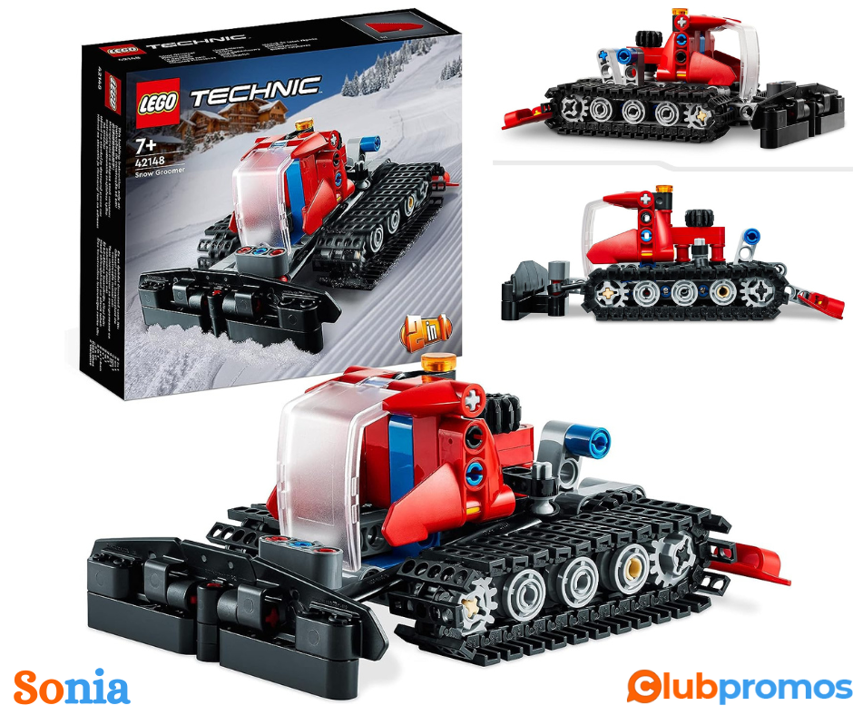 Bon plan Amazon JLEGO 42148 Technic La Dameuse, 2-en-1, Jouet de Maquette Véhicule, avec Moton...png