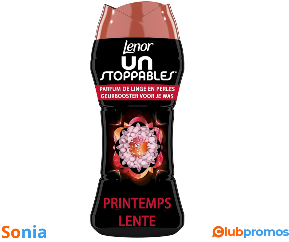 bon plan amazon Lenor Unstoppables Parfum de Linge en Perles pour Lessive, 16 Lavages (224g), ...png