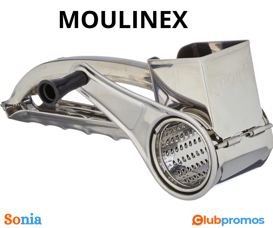 bon plan amazon Moulinex A45606 Petit Ménager Moulin Râpe en Inox, fabriqué en France.png