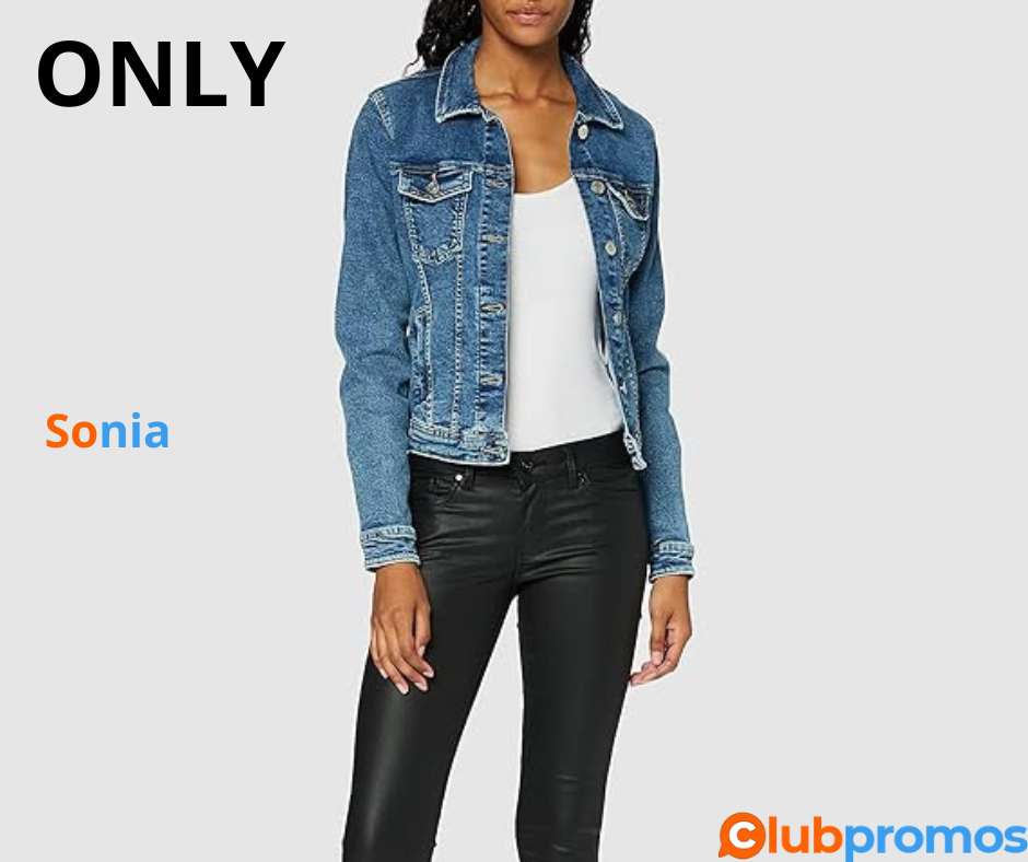 Bon Plan Amazon Only Veste en jean Courte Veste en jean .png