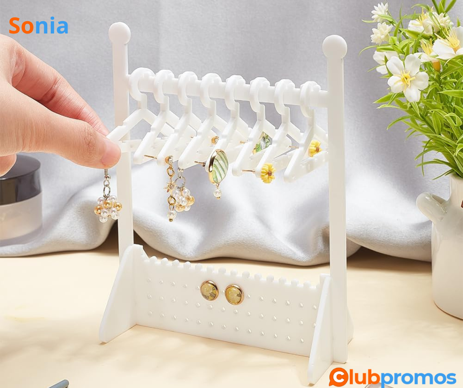 Bon plan Amazon PH PandaHall Porte-Boucles D'Oreilles avec Cintres, 74 trous Acrylique Boucle ...png