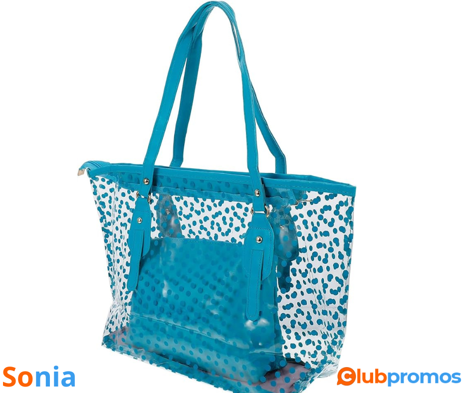 bon plan amazon VALICLUD Sac De Plage Avec Zip Grand Sac Fourre-Tout Avec Clair Sac Fourre-Tou...png