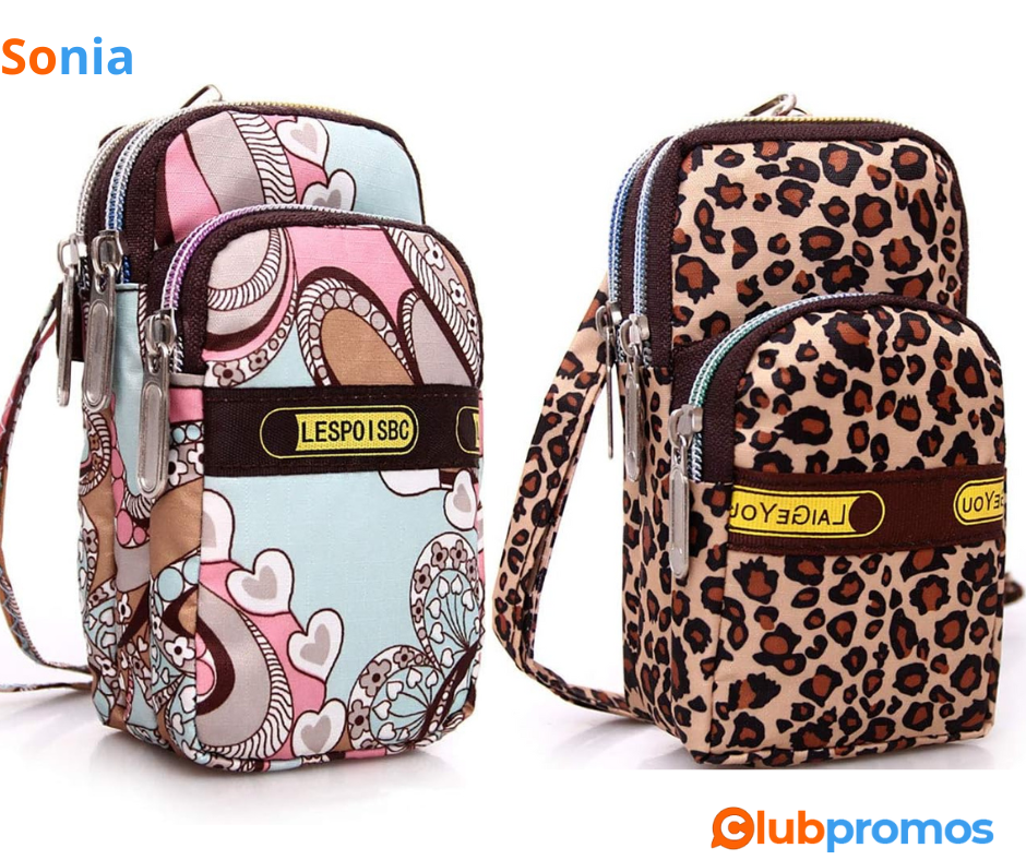 Bon Plan Amazon whatUneed Sac à bandoulière pour téléphone portable avec bandoulière pour port...png