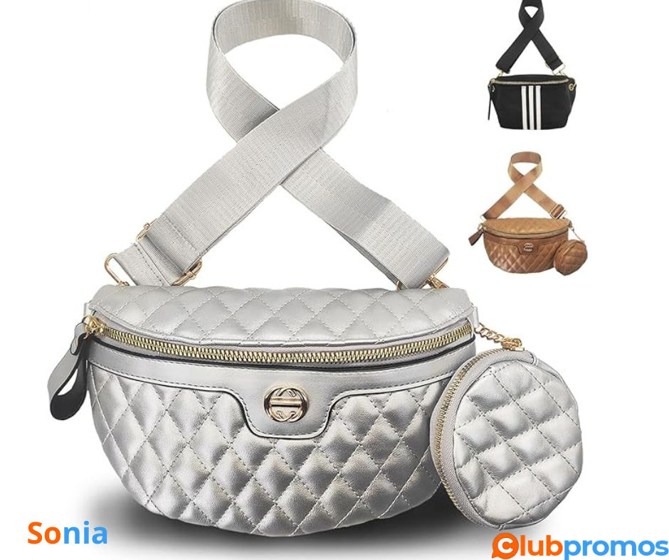 bon plan amazon YOUWOSHE Sac Banane Femme, Sacoche Femme Banane, Cuir PU .png