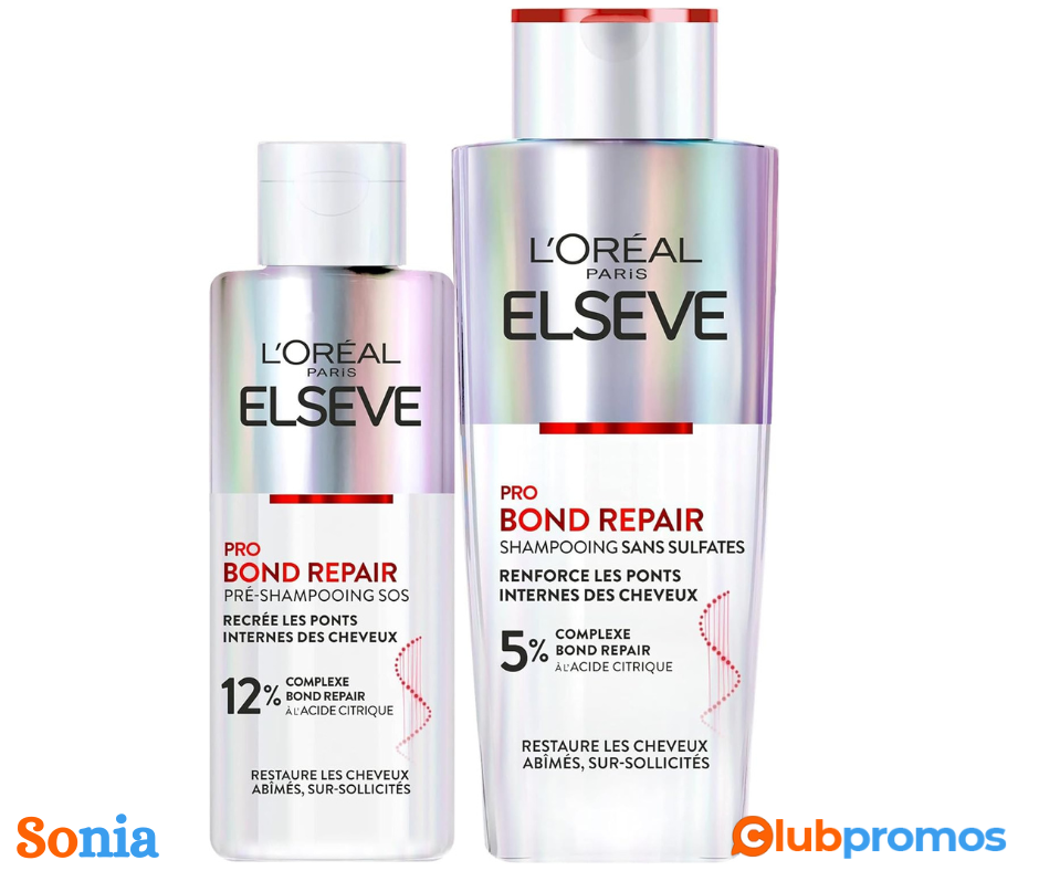 Bon plan AmazonL'Oréal Paris - Routine Capillaire Réparatrice pour Cheveux Abîmés & Sur-Sollic...png