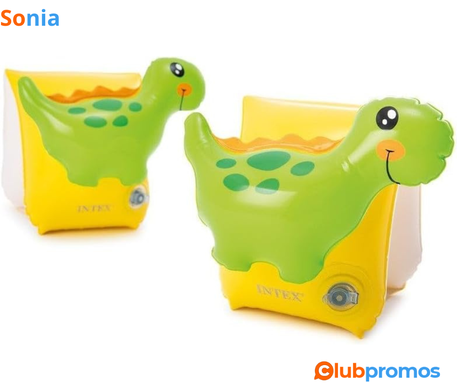 Bon Plan Brassards Dino 3D INTEX - 1,88€ au lieu de 7,09€ sur Amazon.png