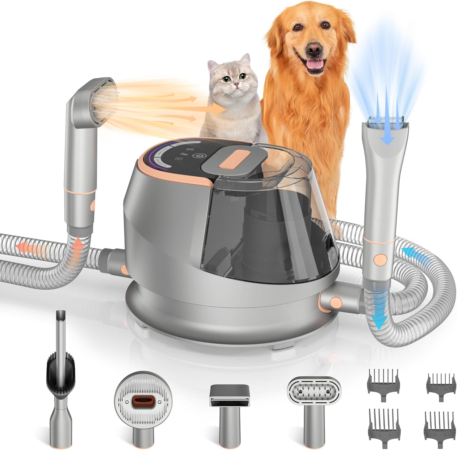 BON-plan-HiKiNS Aspirateur Poil de Chien, Professionnelle Tondeuse Chien,.jpg