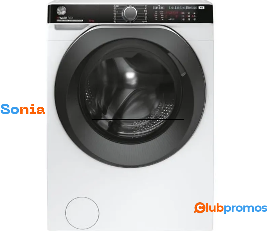 bon plan Lave-linge hublot HOOVER HWP 610AMBC1-S - 10 kg - Induction - Vapeur - 1600 trsmin - ...png