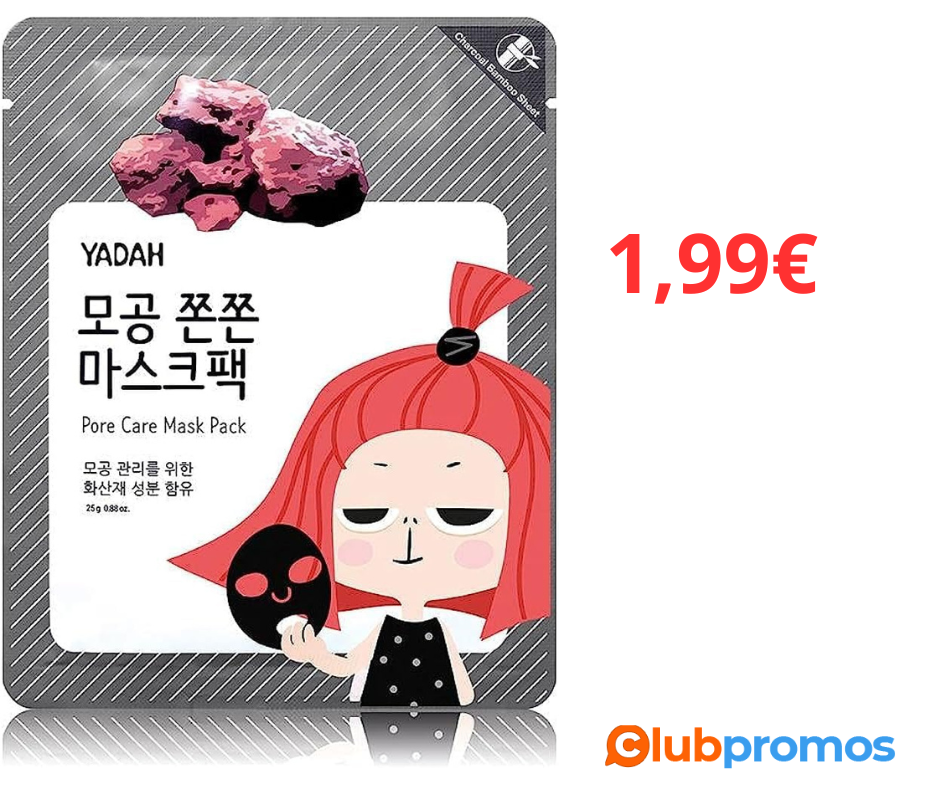 bon plan Masque Facial Pore Care Mask de YADAH, .png
