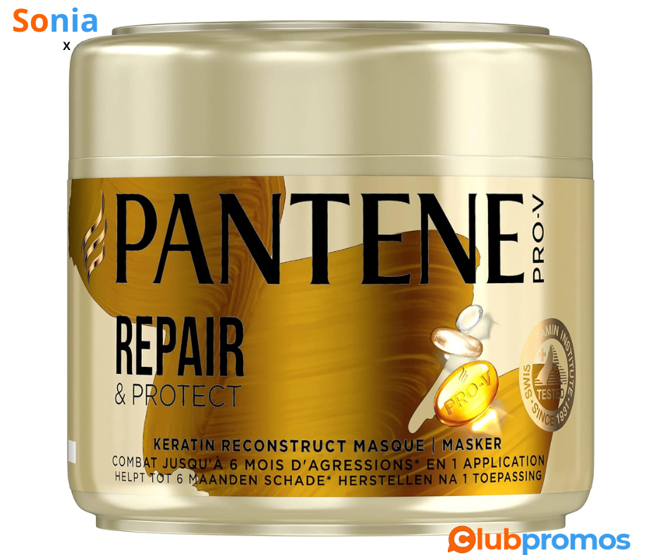 Bon Plan Masque Pantene Pro-V Repair & Protect à 4,39€ sur Amazon.png