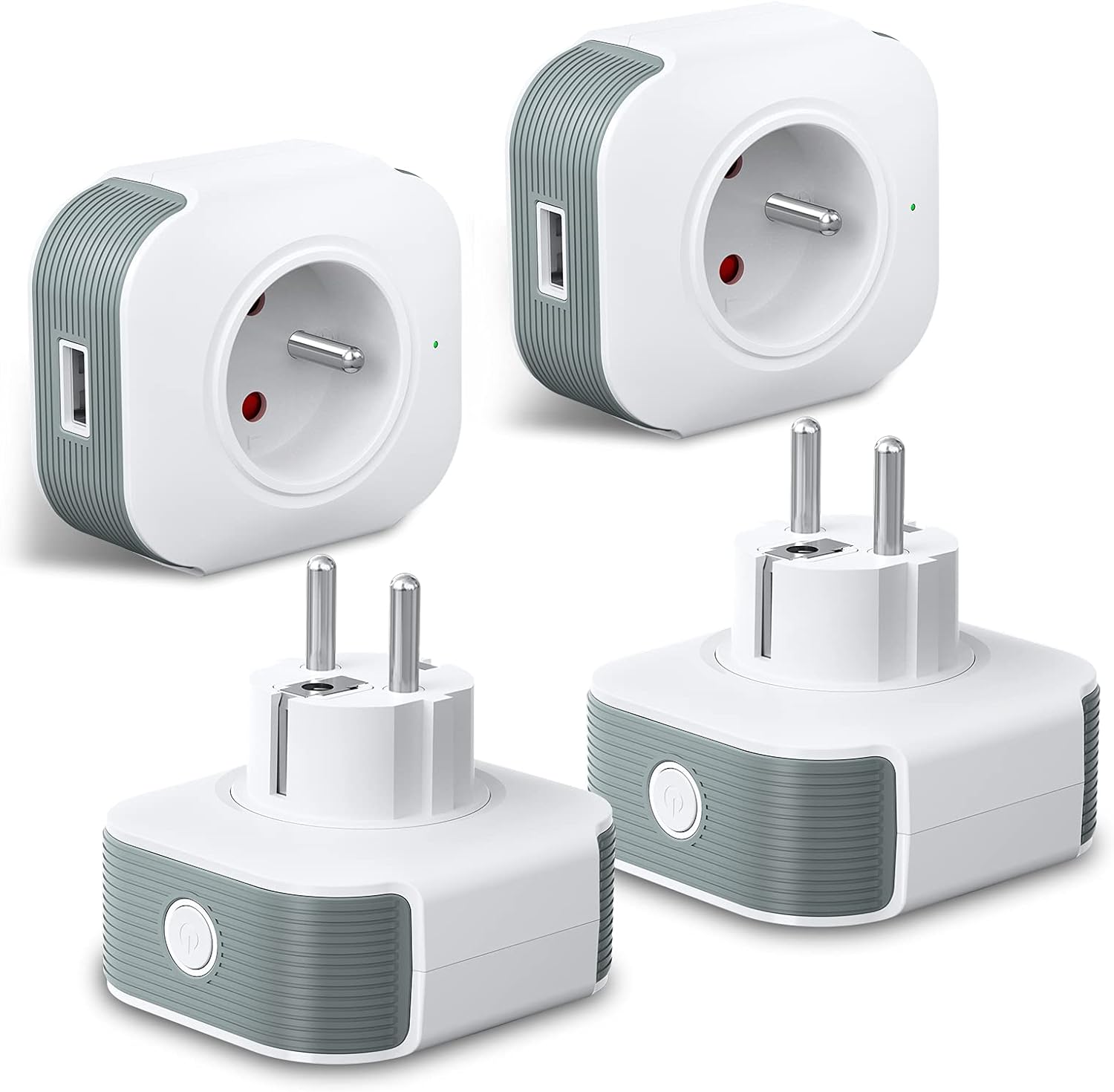 bon plan Prise Connectée, Milfra Prise Intelligente 16A, Prise Connectée Wifi avec USB.jpg