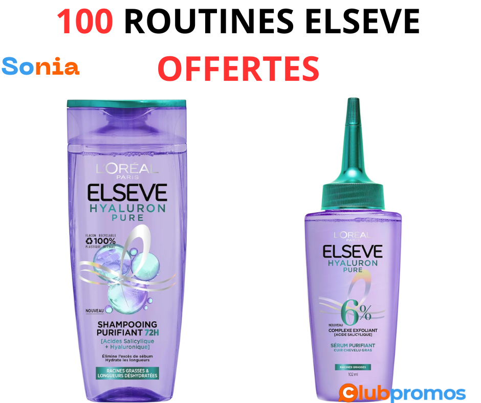 bon plan test L'Oréal Paris - Elseve Hyaluron Pure shampoing et serum.png