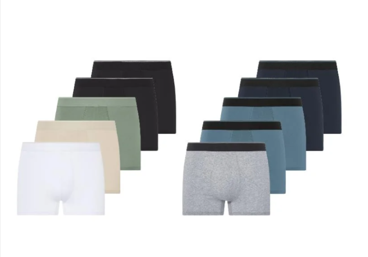 Les boxers homme Livergy sont un choix judicieux pour ceux qui recherchent confort et qualité. Fabriqués en coton mélangé avec de l'élasthanne, ces sous-vêtements offrent une excellente élasticité, permettant une grande liberté de mouvement tout au long de la journée. Leur certification OEKO-TEX garantit que les matériaux utilisés sont sans substances nocives, ce qui est essentiel pour respecter la santé des consommateurs.  De plus, le coton durable utilisé dans ces produits témoigne d'un engagement envers des pratiques de production respectueuses de l'environnement. En optant pour ce lot de 5 boxers disponible chez Lidl, les clients bénéficient d'un excellent rapport qualité-prix tout en faisant un choix responsable. Ces boxers sont non seulement pratiques mais également idéaux pour ceux qui souhaitent renouveler leur garde-robe tout en respectant des standards écologiques.