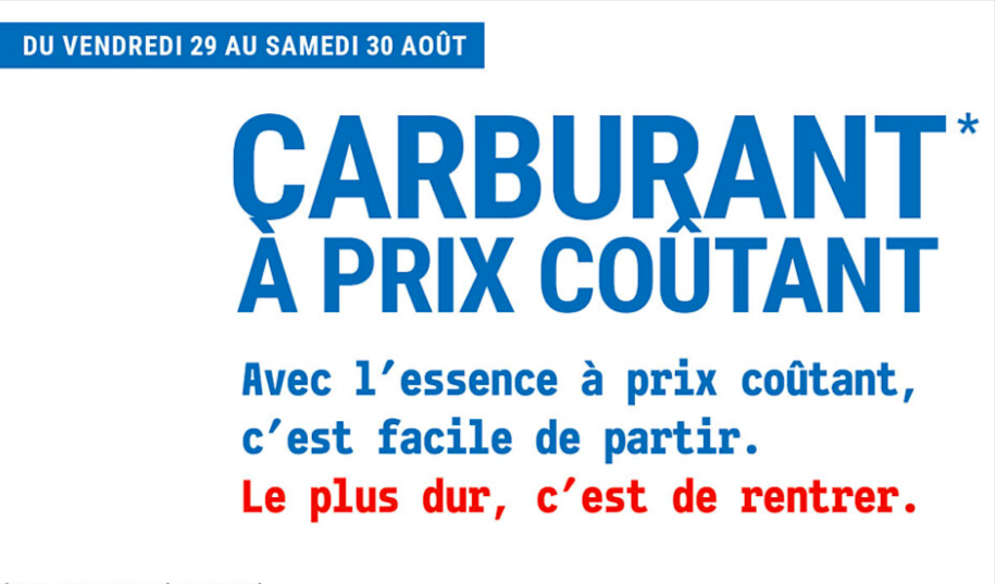 Bon plan carburant chez E.Leclerc : opération carburant à prix coûtant les 29 et 30 août 2025. Offre valable dans les stations Leclerc participantes (hors autoroute, GPL et combustibles). Possibilité de vérifier la liste des magasins exclus. Initiative pour soutenir le pouvoir d’achat à la veille de la rentrée, idéale pour faire le plein à moindre coût.