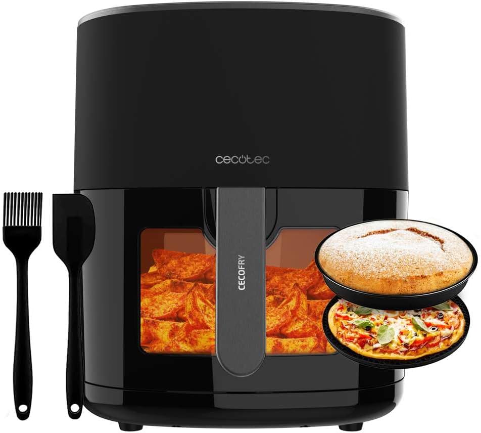 Cecotec Friteuse à Air sans Huile de 6,5 L Cecofry Fantastik Window 6500 Pack Fenêtre. 1700W, ...jpg