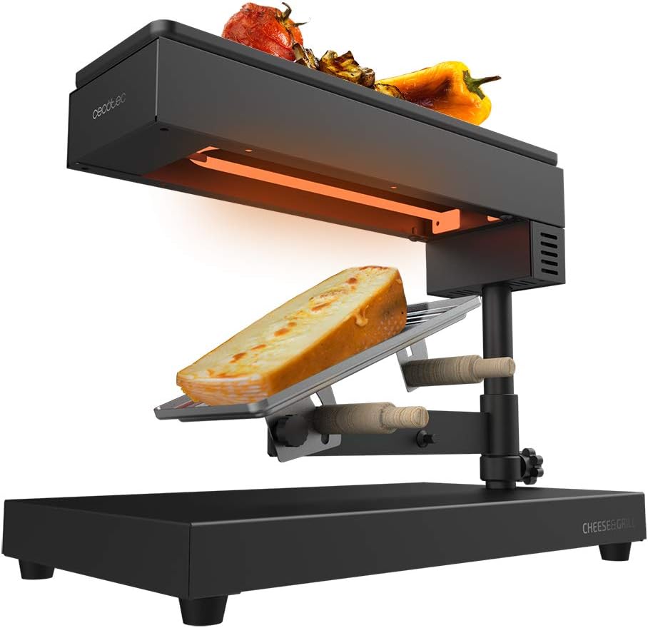 Cecotec Raclette traditionnelle Cheese&Grill 6000 Black. Puissance de 600W, F.jpg